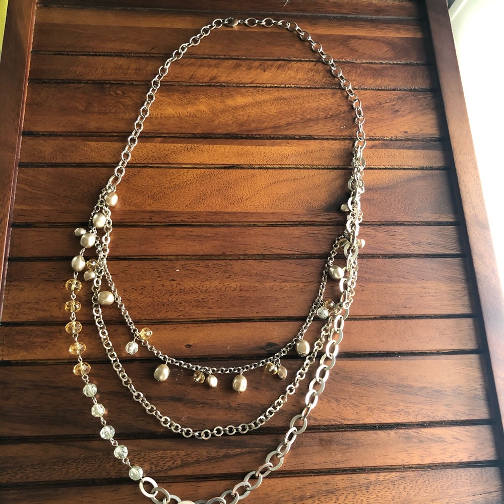Layered Ann Taylor necklace